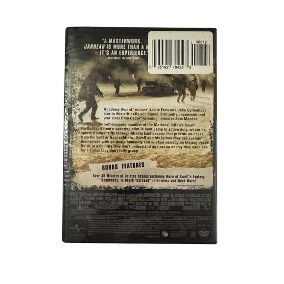 Jarhead DVD Full Screen Jack Gyllenhall New Sealed - Picture 2 of 3